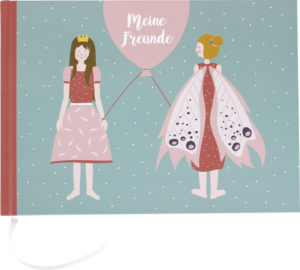 Freundebuch für  Mädchen "Meine Freunde"