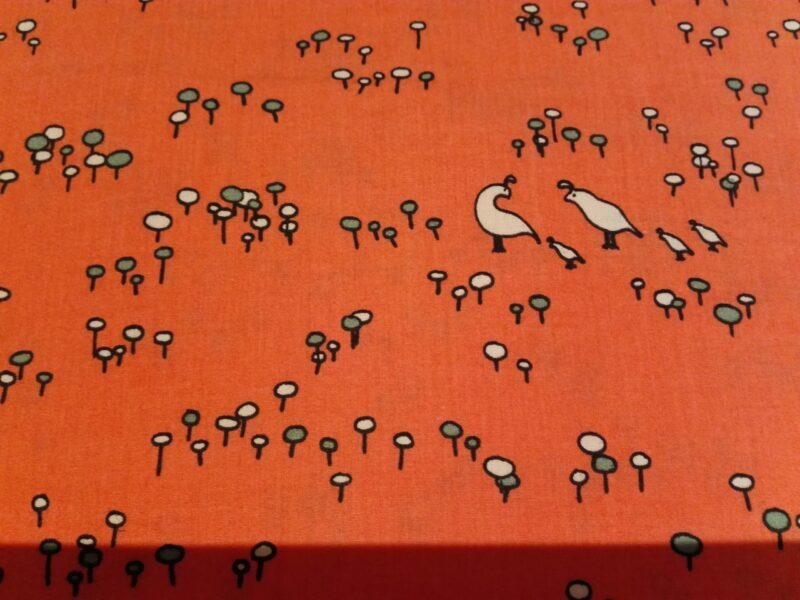 Birch Fabrics - Camp Sur 3 - Quail Run Coral Birch Fabrics - Camp Sur 3 - Quail Run Coral