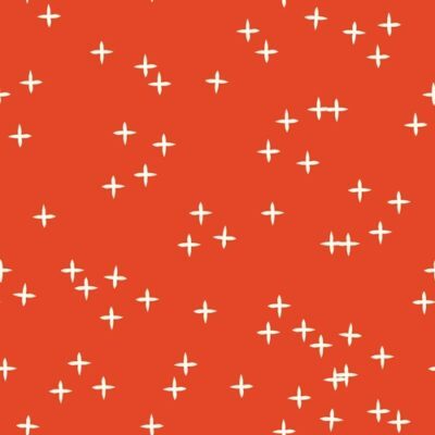 Birch Fabrics - Mods Basic 3 - Wink Tomato