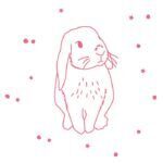 MIMI'lou Sticker - Lapin Rose MIMI'lou Sticker - Lapin Rose