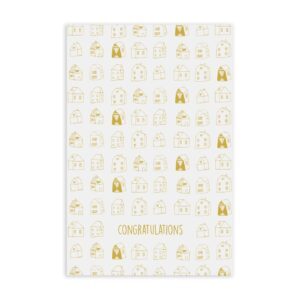 Klappkarte mit Umschlag "congratulations"