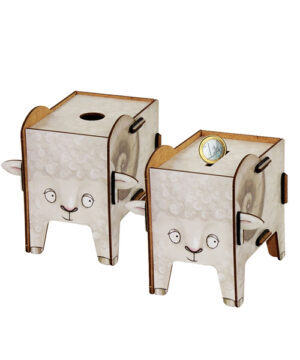 Twinbox Vierbeiner  - Spardose "Widder"