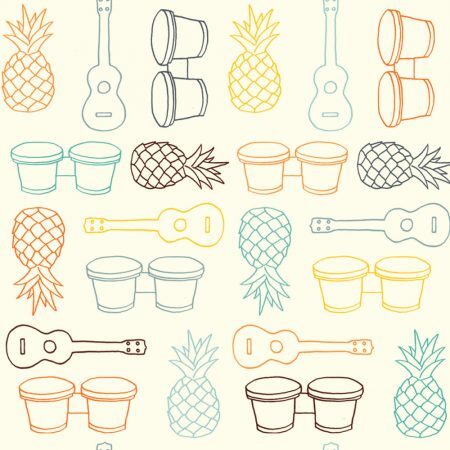 Birch Fabrics - Summer 62 - Beach Fare in Multi Birch Fabrics - Summer 62 - Beach Fare in Multi