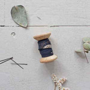 Schrägband - Moonstone Blue