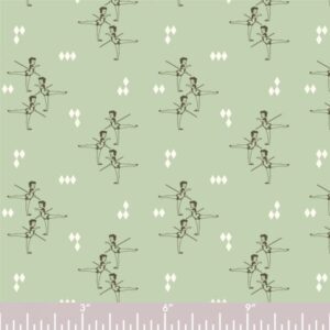 Birch Fabrics - Pirouette - Arabesque in mint