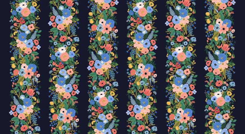 Cotton&Steel - Wildwood - Garden Party Vines navy Cotton&Steel - Wildwood - Garden Party Vines navy