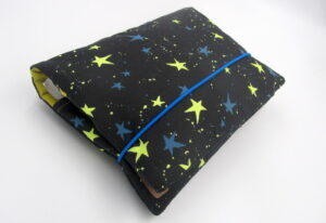 Windeltasche mit Namen "Neon Stars"