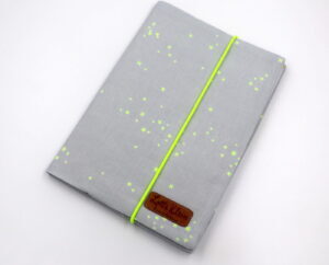 U-Hefthülle - Neon Stars - U-Heft Hülle