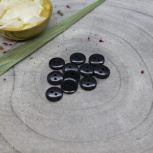 Knopf "Classic Shine Buttons" - Black