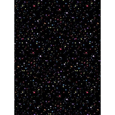 RJR Fabrics - Confetti - Confetti Multi On Black RJR Fabrics - Confetti - Confetti Multi On Black