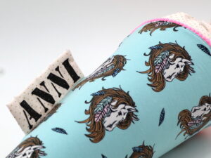 Schultüte "Pferde" mit Namen