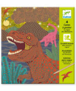 Djeco - Kratzbilder Dinosaurier Djeco - Kratzbilder Dinosaurier