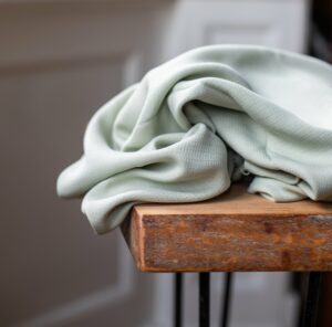 Grain Jacquard mit TENCEL™ Fasern – Soft Mint