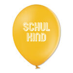 Ballons Schulkind aus 100% Naturkautschuk