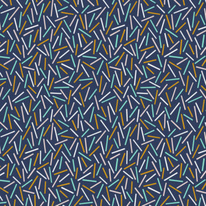Cotton&Steel Fabrics - Pop! - Sprinkles - Deep Breath