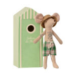 Maileg - Beach mice Dad in Cabin de Plage