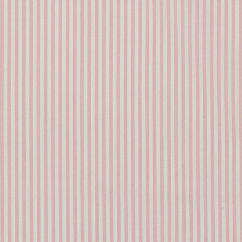 C.Pauli - Popeline fein Stoff - feine Webstreifen - candy pink/weiß-1 C.Pauli - Popeline fein Stoff - feine Webstreifen - candy pink/weiß