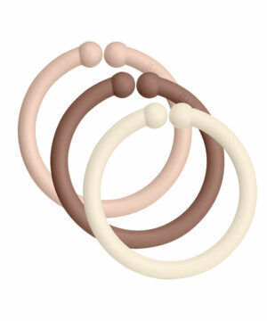 BIBS Loops 12er Pack Blush/Woodchuck/Ivory