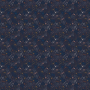 Cotton&Steel Fabrics - Grounded - Sweet Sky - Blueberry Compote