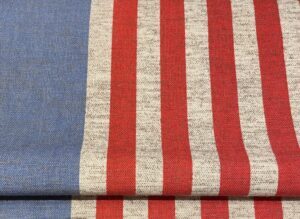 KOKKA - Tréfle - Streifen rot