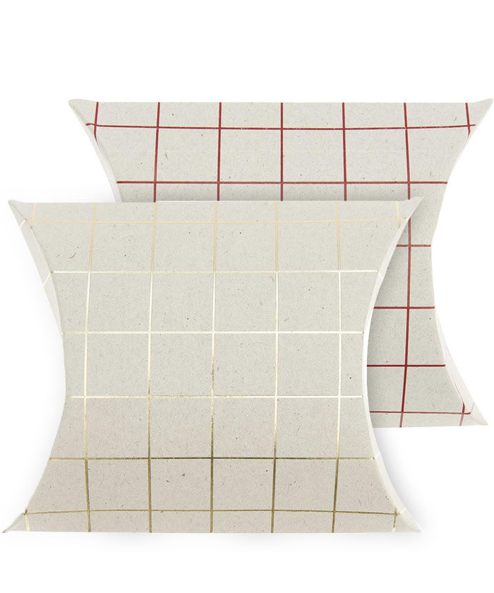 Paper Poetry Geschenkschachteln Graukarton kariert 16x23cm 4 Stück Paper Poetry Geschenkschachteln Graukarton kariert 16x23cm 4 Stück