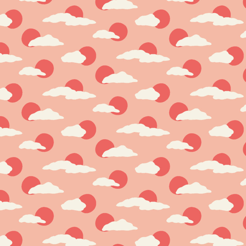 Cotton&Steel Fabrics - Jungle Cruisin' - Hazy Skies - Pink Sky Cotton&Steel Fabrics - Jungle Cruisin' - Hazy Skies - Pink Sky