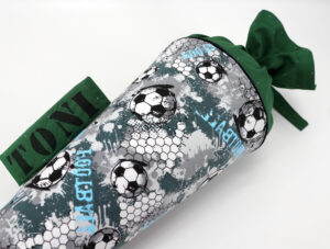 Schultüte "Fußballtraum" mit Namen