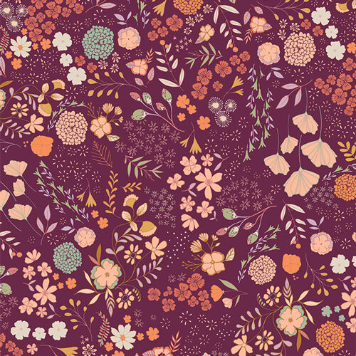 Art Gallery Fabrics - The Season of Tribute - Blooming Ground Five in Rayon Art Gallery Fabrics - The Season of Tribute - Blooming Ground Five in Rayon