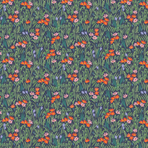 Cotton&Steel Fabrics - Bramble - Iris - Navy Multi Fabric