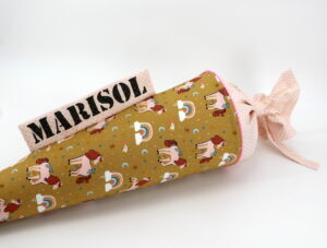 Schultüte "Einhorn" mit Namen