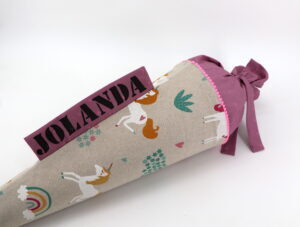 Schultüte "Emilia" mit Namen