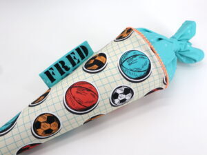 Schultüte "Ballorama" mit Namen