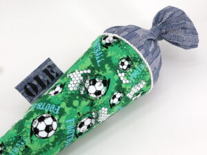 Schultüte "Fußball" mit Namen