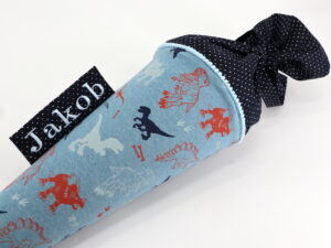 Schultüte "Dinos" mit Namen