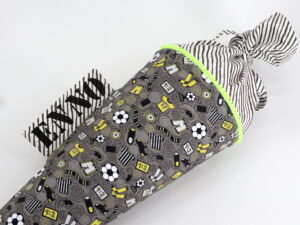 Schultüte "Zwei zu Eins" mit Namen