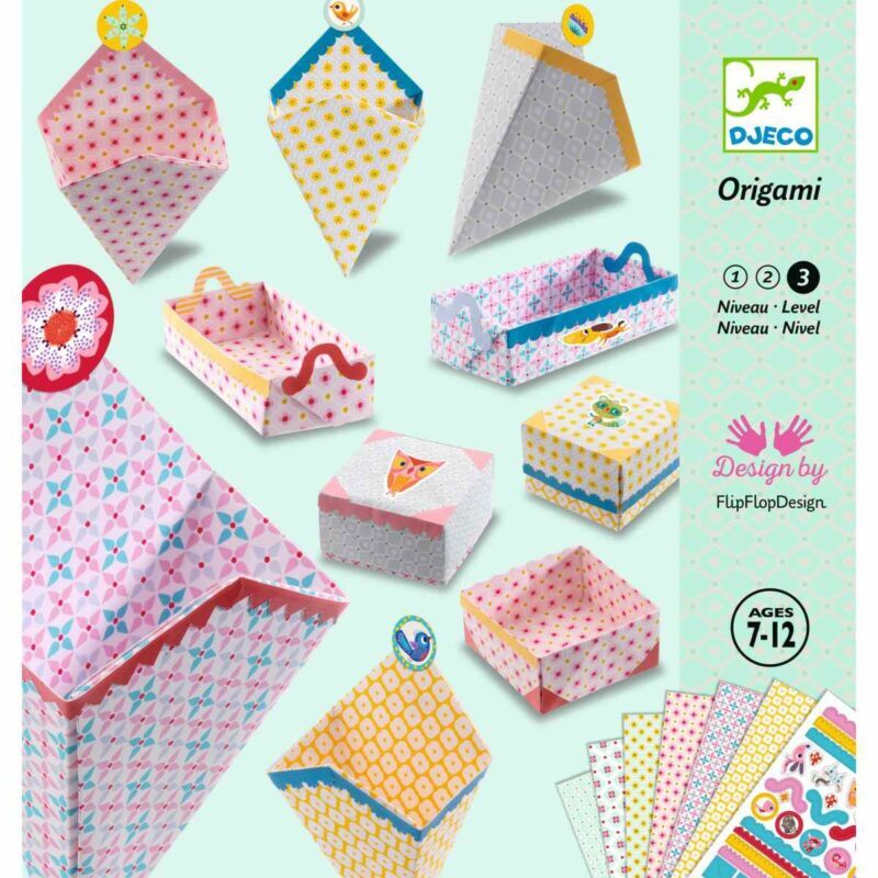 Djeco - Origami: Kleine Geschenkboxen Djeco - Origami: Kleine Geschenkboxen