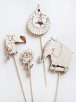 halfbird - Caketopper Dschungel halfbird - Caketopper Dschungel