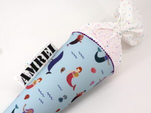 Schultüte "Meerjungfrauen" mit Namen