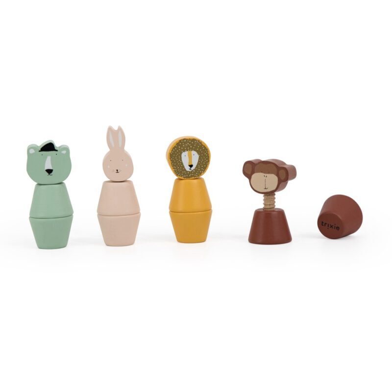 Trixie Baby - Holztiere zum Schrauben Trixie Baby - Holztiere zum Schrauben