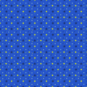 Cotton&Steel Fabrics - Monster Shop - Stargazing - Across The Sky Neon Pigment