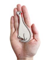 halfbird - Aufnäher (Dino Langhals) halfbird - Aufnäher (Dino Langhals)