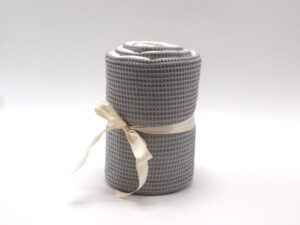 Nestchen "Waffel-Pique grau"