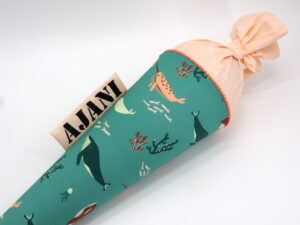 Schultüte "Unterwasser - judithmachtdas" mit Namen