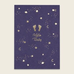 Ava&Yves - Postkarte Sterne und Planeten