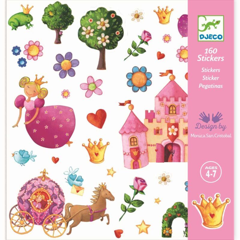 Djeco - Sticker: Prinzessin Marguerite Djeco - Sticker: Prinzessin Marguerite