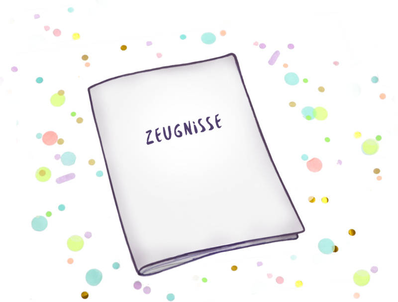 Individuelle Zeugnismappe in eigenem Design – personalisiert bei LottiKlein