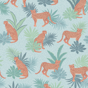 Maywood Studio - Wild Side Cheetahs - Teal