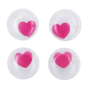 rico design - WACKELAUGEN HERZEN 35MM 4 STÜCK