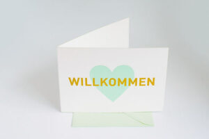 vonrike - Karte WILLKOMMEN