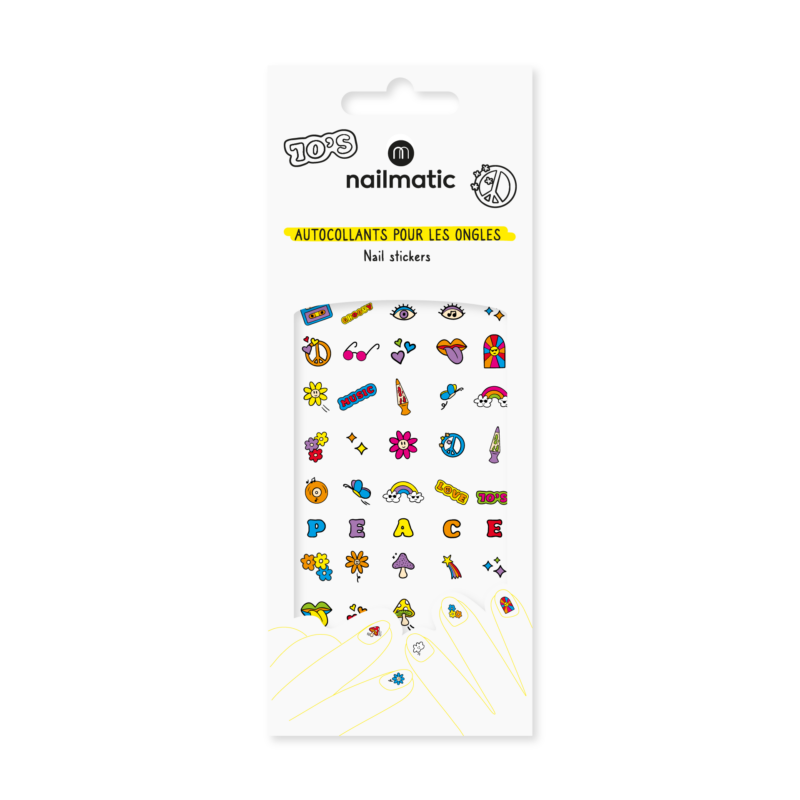 Nailmatic - NAGELSTICKER SEVENTIES Nailmatic - NAGELSTICKER SEVENTIES